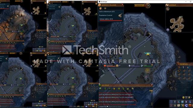 Mining/smithing on 5 accounts Multiboxing Rs3 смотреть онлайн