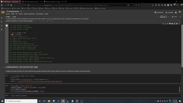 Pickle in Google Colab смотреть онлайн