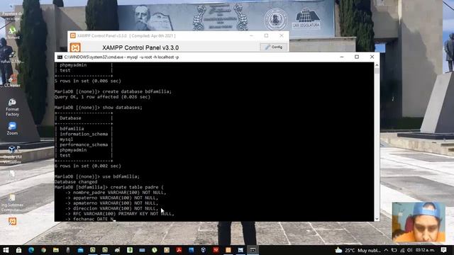 MySQL:1-Crear una Base de Datos desde el MsDos en MySQL смотреть онлайн