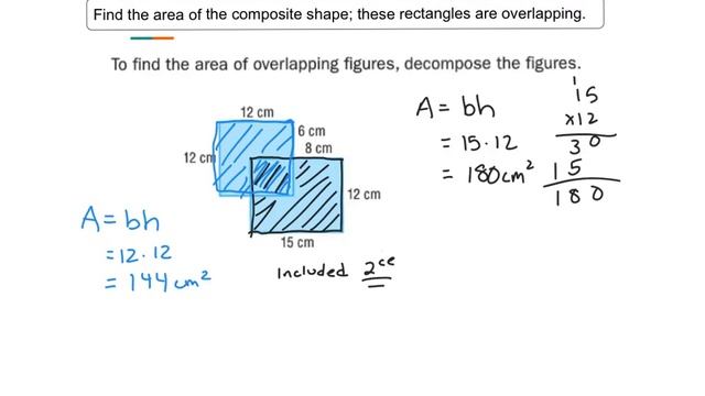 Area of Overlapping Shapes смотреть онлайн
