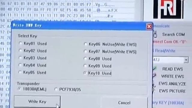 How to read and write key with BMW AK90 Key Programmer (1) смотреть онлайн