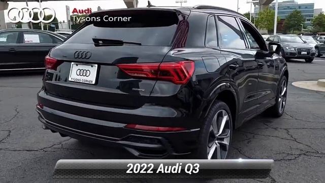 New 2022 Audi Q3 S line Premium Plus, Vienna, VA 22A0634 смотреть онлайн