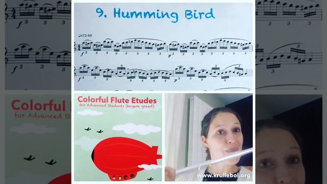 Humming Bird // Colorful Flute Etudes advanced смотреть онлайн