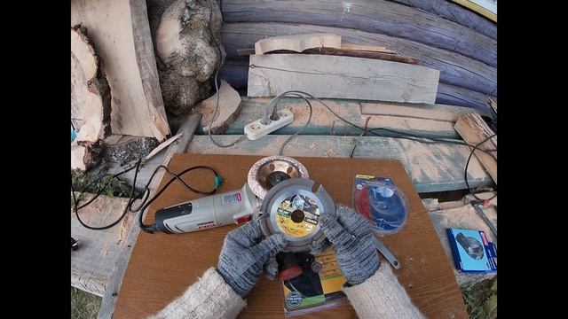 Диск для УШМ GRAFF и Альфа диск для дерева. смотреть онлайн