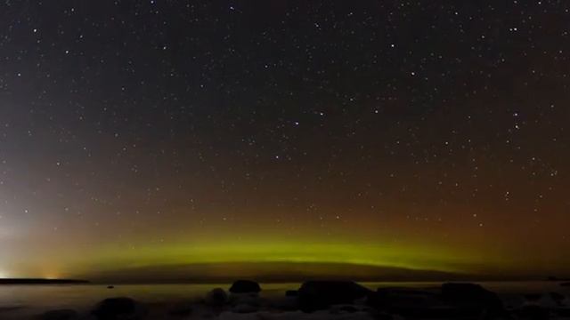 IVBG.ru: Северное сияние над Ленобластью смотреть онлайн