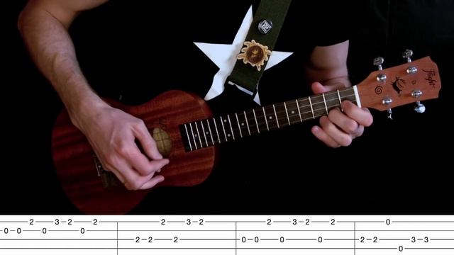 Как играть на укулеле Люмен Сид и Ненси. Разбор и табы смотреть онлайн