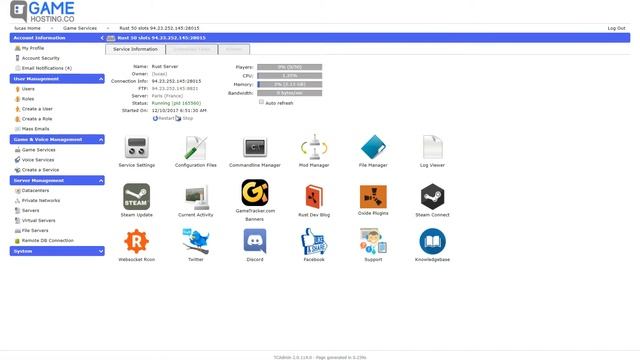 GameHosting.co Guides How to use Rust WebSocket Rcon смотреть онлайн