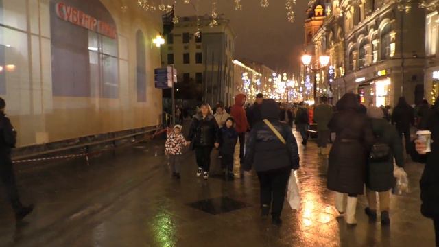 Москва 2022. Прогулка по Никольской! смотреть онлайн