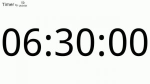 13 Hour Countup Timer