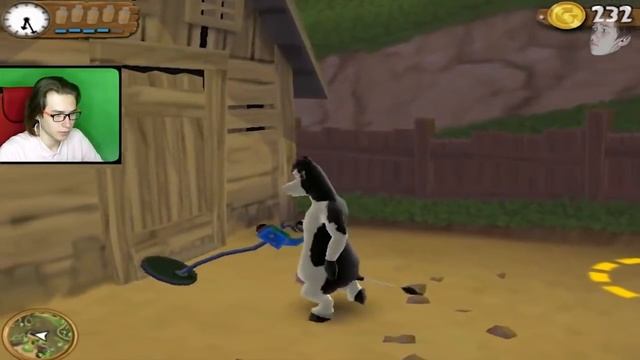 КОРОВИЙ МЕТАЛЛОИСКАТЕЛЬ (BarnYard/Рога и Копыта ПРОХОЖДЕНИЕ #8) смотреть онлайн