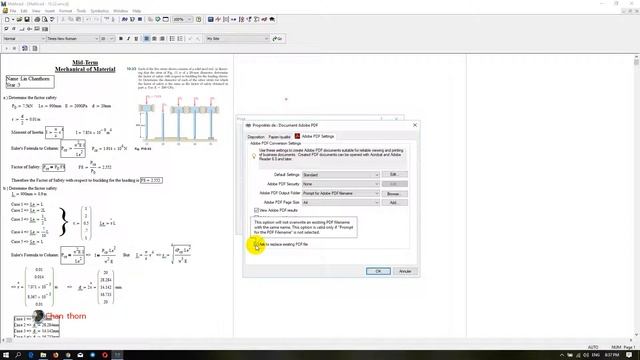 How to save Mathcad file to PDF смотреть онлайн