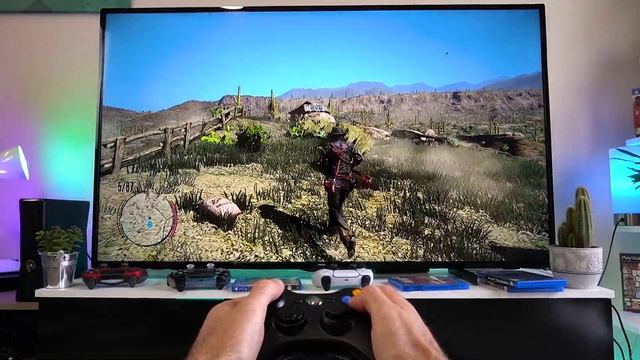 Red Dead Redemption-XBOX 360 POV Gameplay Test, Story Mode, Impression