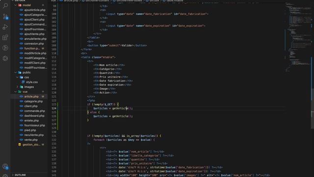 Simple application de gestion de stock avec PHP/MySQL - 21 - rechercher/filtrer article смотреть онлайн
