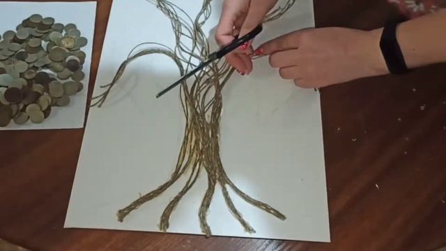 Панно "Денежное дерево" своими руками ?????? смотреть онлайн