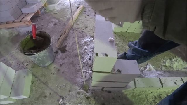 кладка угла под отвес+стена под правило.№3 смотреть онлайн