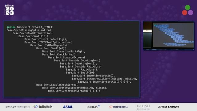 Julia's Extensible High Performance Sorting Pipeline | Lilith Hafner | JuliaCon 2023 смотреть онлайн
