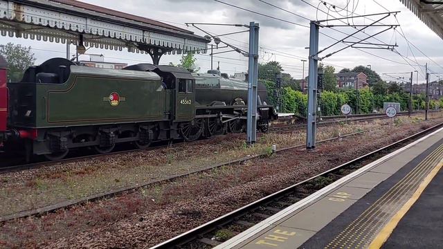 45699 Galatea on the Scarborough spa Express 31/08/2023 at York смотреть онлайн