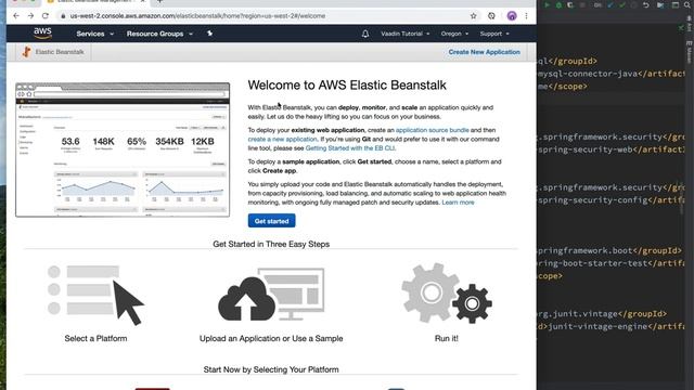 Java tutorial Deploying a Spring Boot application with MySQL on AWS Elastic Beanstalk смотреть онлайн
