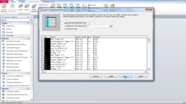 How to import excel and text files in Microsoft Access смотреть онлайн