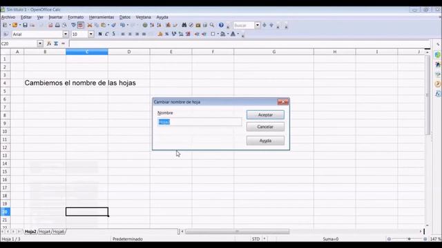 ?Hojas en OpenOffice Calc смотреть онлайн