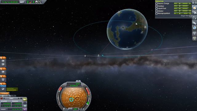 Say hello to the Mun! // Let's Play Kerbal Space Program (Career 1.9) - Part 5 смотреть онлайн