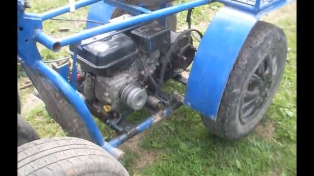 переделка трицыкла в квадрик. смотреть онлайн