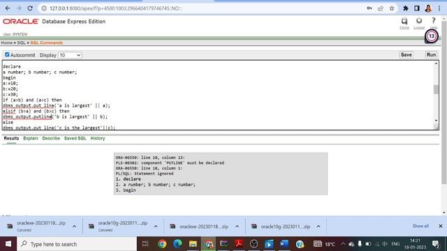 Explanation of PLSQL Programs and Debugging смотреть онлайн
