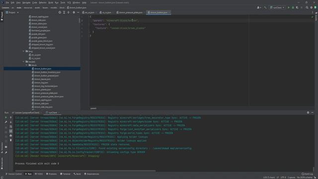 Урок 16 Minecraft 1 16 5 Forge кнопки и нажимные плиты смотреть онлайн