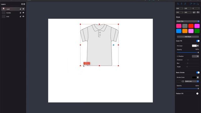 Sketch Fashion - Transform, scale & rotate смотреть онлайн