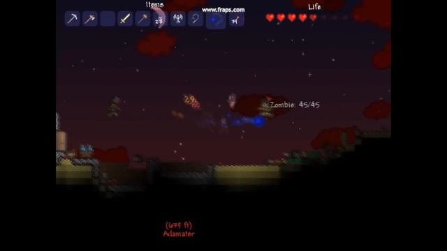 Terraria Blue Moon Gameplay смотреть онлайн