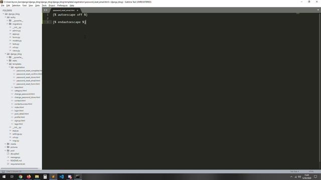 Django 3.0 Tutorial articles | Authentication | email password reset смотреть онлайн