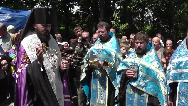 Освящение часовни в память иконы Пресвятой Богородицы «Живоносный Источник» смотреть онлайн