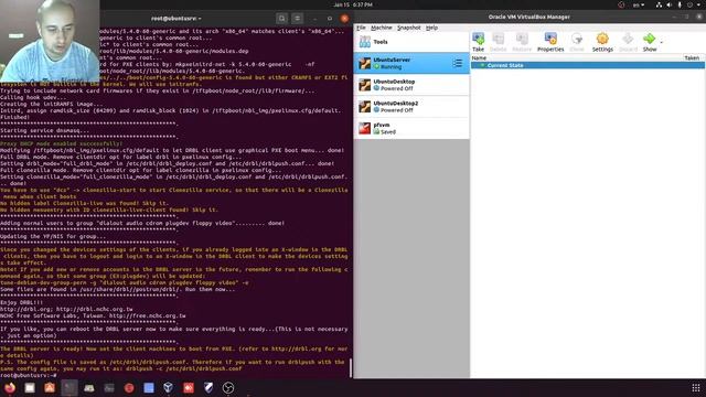 Configuring DRBL Clonezilla server and PXEbooting (Part 1) смотреть онлайн