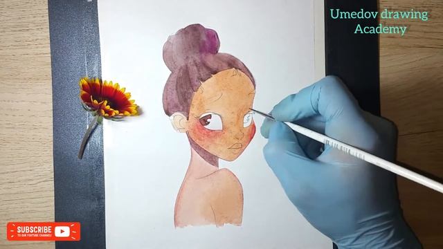 КАК НАРИСОВАТЬ ПОРТРЕТ МУЛЬТИПЛИКАЦИОННОГО ПЕРСОНАЖА #2 ЭТО ЛЕГКО (really easy)+ хорошая музыка смотреть онлайн