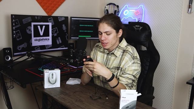 Nu face CLICK! - Review mouse office Trust Puck смотреть онлайн