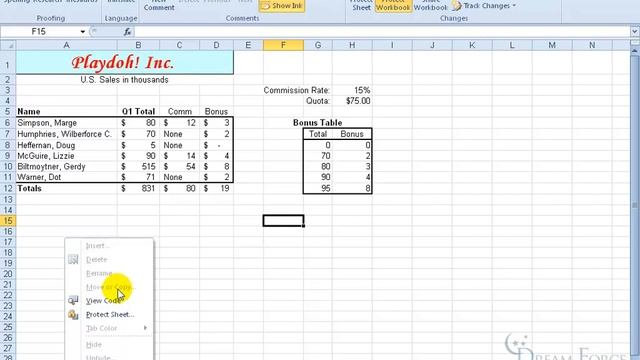 Microsoft Excel 2010: Protect Workbook Structure смотреть онлайн