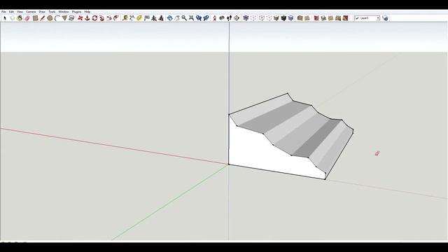 Ластик/Eraser tool in SketchUP смотреть онлайн