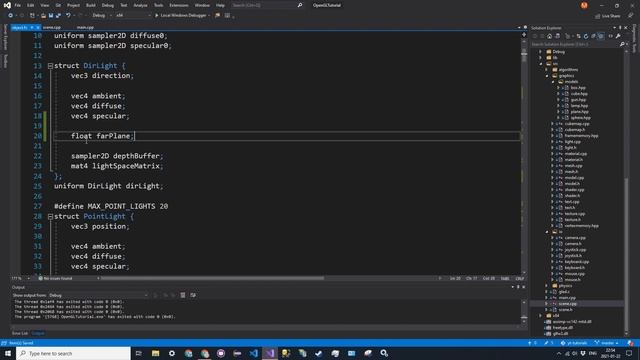 C++ OpenGL Tutorial - 41 - Finishing Shadows смотреть онлайн