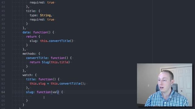 Build a Slug Generator Vue.js Component (Ep 22) - Build an Advanced Blog/CMS смотреть онлайн