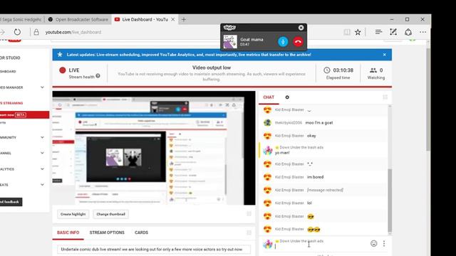 Undertale comic dub live stream! we are looking out for only a few more voice actors so try out now смотреть онлайн
