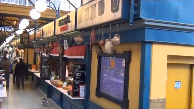 Венгрия. Будапешт .Центральный рынок Будапешта / The central city market.Budapest . смотреть онлайн