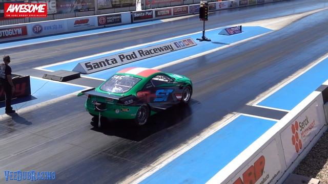1566HP HST TURBOTUNING AUDI TT - 7.77 @ 182mph 1/4 MILE смотреть онлайн