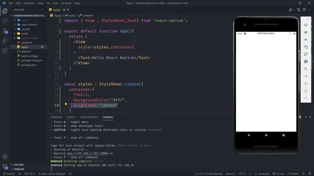 #4 Understanding Styles | React Native Tutorials For Beginners | Sanket Sabale | Codemock ... смотреть онлайн