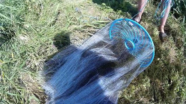 Кастинговая сеть с большим кольцом смотреть онлайн