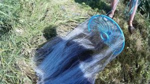 Кастинговая сеть с большим кольцом