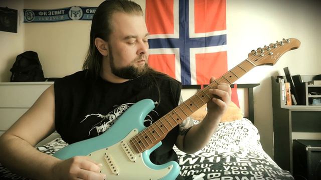 Smiger strat clean sound (Alexander Pribora HSS Classic set pickups)) смотреть онлайн