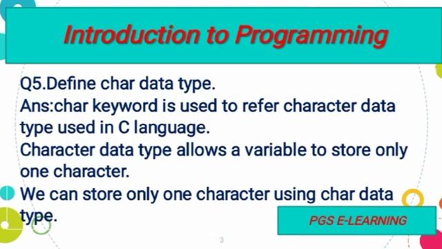 Char data type || char data type in c || Computer class 10 chapter 1 смотреть онлайн