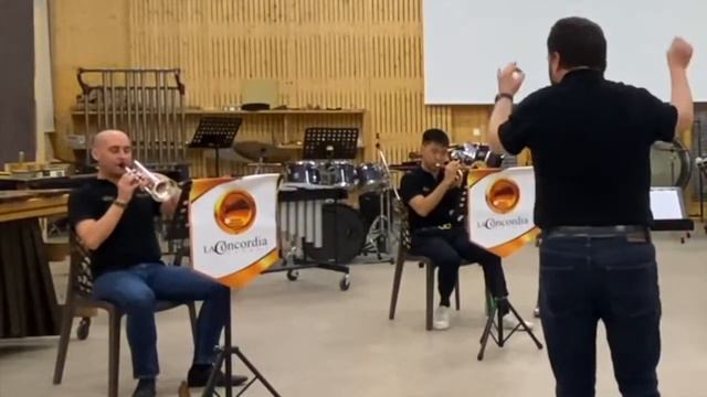 LEGENDS - Gilles Rocha (brass quartet - Concordia de Vétroz) смотреть онлайн