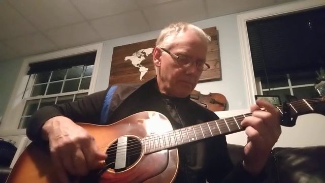 Christmas music Jingle bells (cover) instrumental guitar fingerstyle picking смотреть онлайн