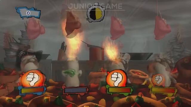 Бешеные кролики 2 Цыпленок табака Rayman Raving Rabbids 2 смотреть онлайн